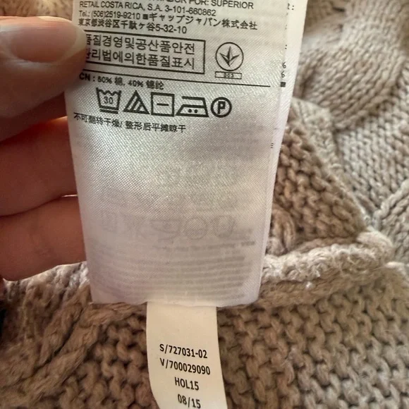 3-Banana Republic Turtleneck Sweater - Taupe - Picture 6 of 11